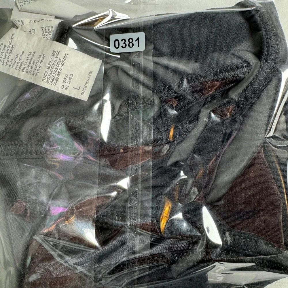 Fabletics black racerback